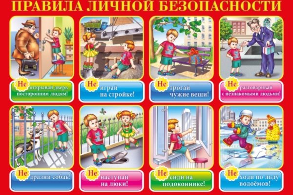 Правила личной безопасности для детей!