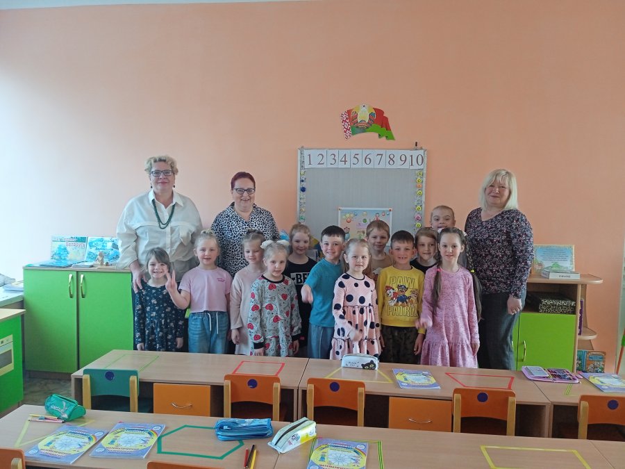 Занятие в старшей группе