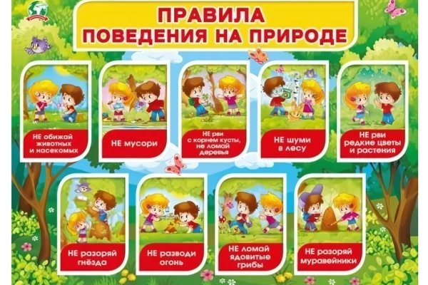 Правила поведения на природе!